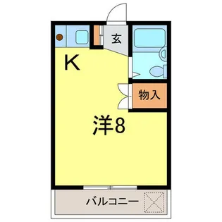 サンライズ48【3階】の間取り