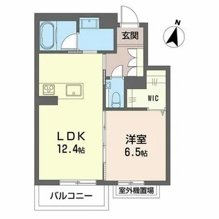 エバンジェリスト【0403号室】の間取り