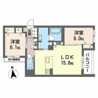 ダイヤモンドヒルズ吹上【0203号室】の間取り