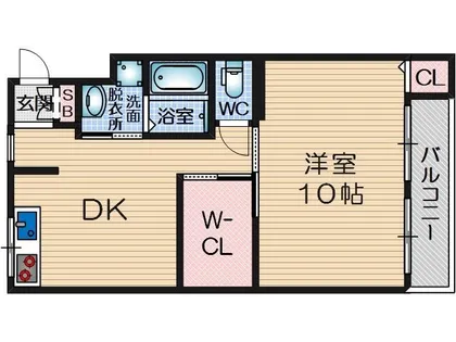 ナンノ第8号館【2階】の間取り