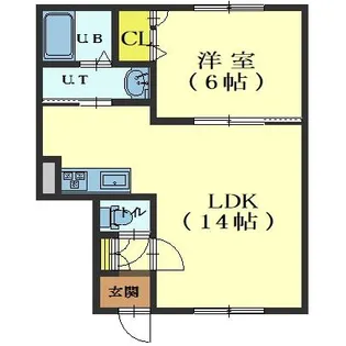 桜【102号室】の間取り