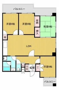 ライフステージヨシダ【10階】の間取り