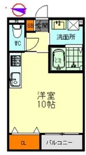 Vacheron【1階】の間取り