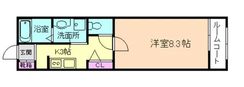 アンダンテ・トカリ【2階】の間取り