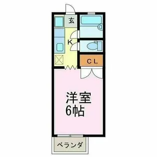 GLANZ【2階】の間取り