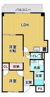 フリーダムシティOSMU【301号室】の間取り