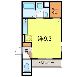 One s【1階】の間取り