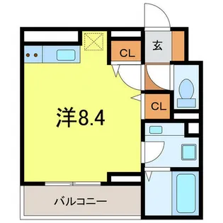 One s【3階】の間取り