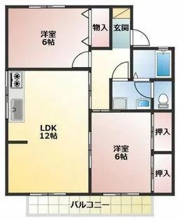 ユトリロ新栄 B棟【201号室】の間取り