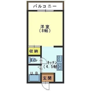 榎本ハイツD棟【2階】の間取り