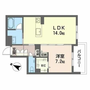 Premias 上社【0302号室】の間取り