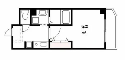 IF西梅田【5階】の間取り