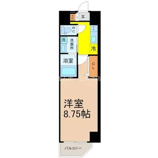 セントフィオーレ新栄(シンサカエ)【2階】の間取り