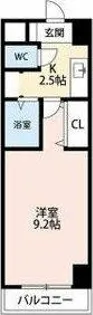 A・City三河安城東町【609号室】の間取り