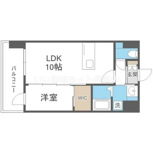 Alivis三国本町【7階】の間取り