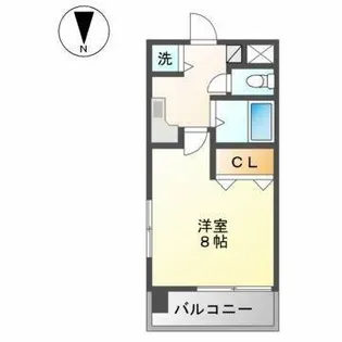 LUMINOUS TSURUMAKOEN【7階】の間取り