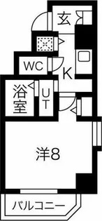 プレシャス名駅【3階】の間取り