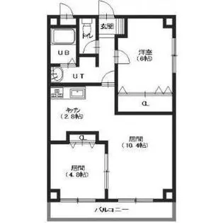 ピュアライフ桔梗【301号室】の間取り