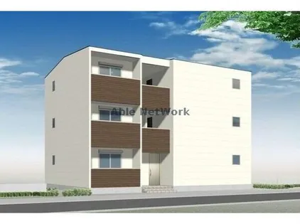 (仮)ジーメゾン草刈エルペシア【3階】の外観