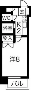 グリンハイツ【7階】の間取り