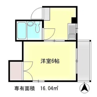 ハイツ山下【3階】の間取り