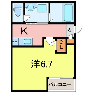 LECOCON知立【1階】の間取り
