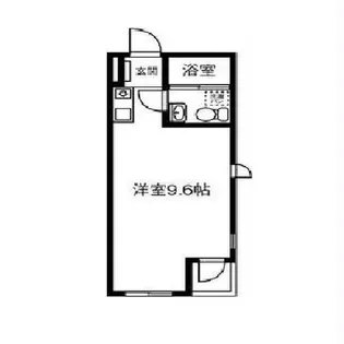 フジメゾン矢作【101号室】の間取り
