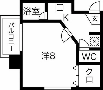 フォーシーズン【4階】の間取り
