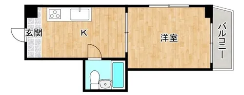 ロイヤル田島【4階】の間取り