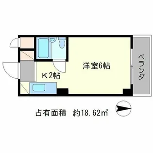 明治館にしき【2階】の間取り