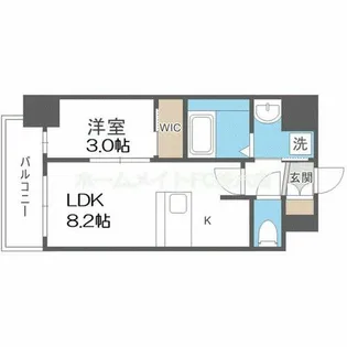 D.Clarest本庄東FJRE【4階】の間取り