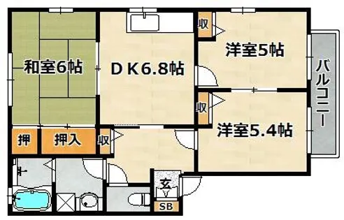 スズランステージ【2階】の間取り