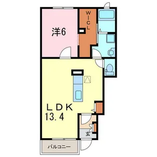 フリシュ・M Ⅱ【1階】の間取り