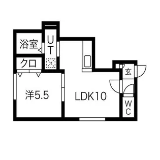 プラッツ51【101号室】の間取り