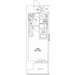 Louis Residence 天王寺町北【11階】の間取り