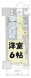 プレリス太閤通セルシア【7階】の間取り