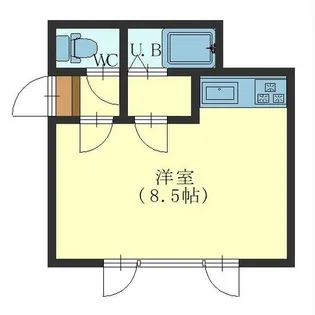 ツインポートⅡ【205号室】の間取り