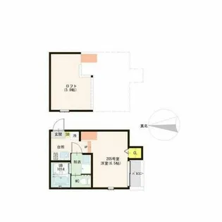 ハーモニーテラスNT【1階】の間取り