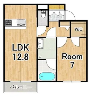 シャーメゾン LASO HIKARIO【2階】の間取り