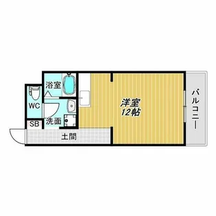 良和マンション【2階】の間取り