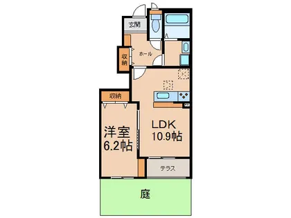 ハート フラワー【1階】の間取り