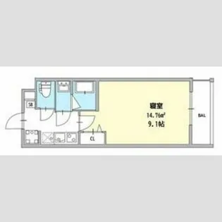 La Fite kyoto OIKEWEST【1階】の間取り