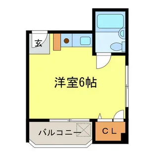 近畿レジデンス【202号室】の間取り