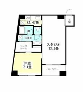 レキシントン・スクエア新町【4階】の間取り