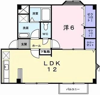 ささお壱番館【2階】の間取り