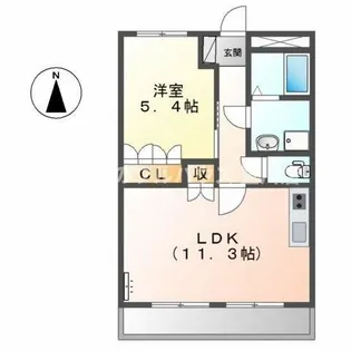 ウィステリア L【2階】の間取り
