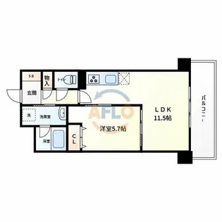 LAVIS【3階】の間取り
