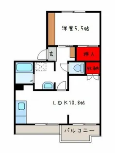 パールハイム【2階】の間取り