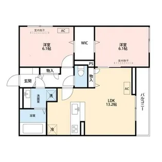 プラム86【2階】の間取り