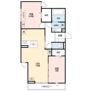 プラム86【3階】の間取り